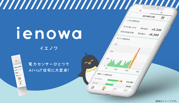 おうちのIoTポータルアプリ「ienowa(イエノワ)」